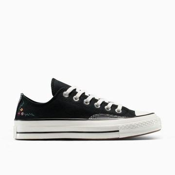CONVERSE CHUCK 70 OX 休閒鞋 男女 黑色-A15549C