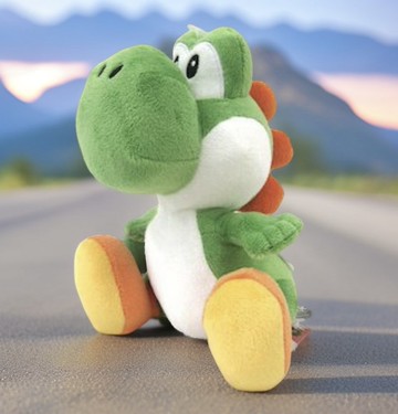 【任天堂超級瑪利歐】 經典耀西 瑪利兄弟 娃娃玩偶公仔 - S