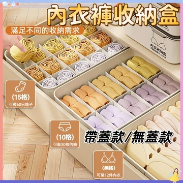 【現貨🔥隔日到貨】內衣收納 襪子收納 內褲收納 內衣內褲收納盒 衣物收納格 抽屜收納盒 內衣褲收納 衣櫃收納 分格收納盒