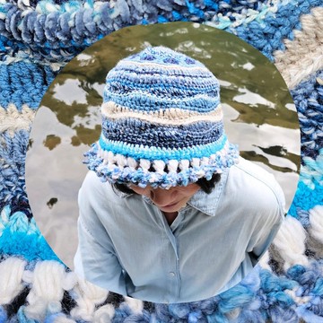 手編毛帽 / 冬海