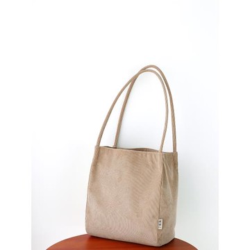 布奏燈芯絨原創單肩包帆布包女高級感文藝手提復古包包休閑布袋包