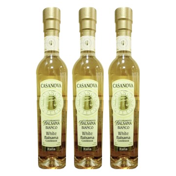 CASANOVA BOTTEGA 4年摩德納白葡萄醋  250ml  3瓶