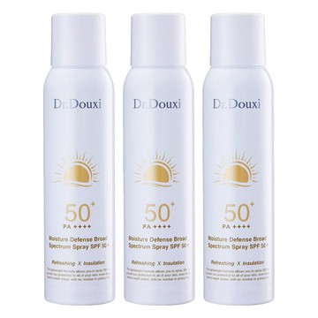 Dr.Douxi 朵璽 安心曬清涼防曬噴霧 SPF50+ PA++++  140ml  3瓶