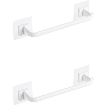 GUNU 黏貼式浴室拖鞋多功能置物架  2個  不適用  白色