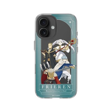 iPhone 16 Clear Case（相機按鈕） 透明 - Frieren 葬送的芙莉蓮(S1) - 角色系列-勇者一行人