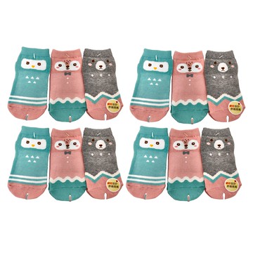 JY SOCKS 靴下屋 女幼兒襪 3雙 網眼設計舒適透氣 台灣製造  1~3歲 11~14cm