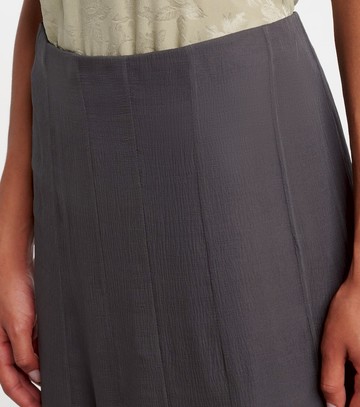 Chloé Paneled high-rise silk muslin maxi skirt