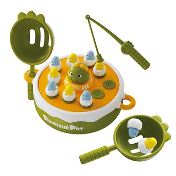 【BabyTiger虎兒寶】2in1 釣魚恐龍彈跳轉盤