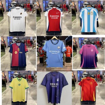 242526賽季泰版足球服阿根廷法國家隊服球衣短袖上衣訓練比賽服