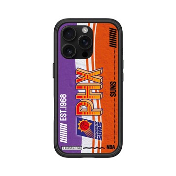 iPhone 16 Pro Mod NX 黑 - NBA - 復古球員卡-鳳凰城太陽 Phoenix Suns - Vintage Card