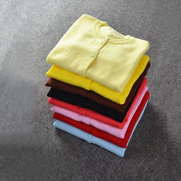 針織開衫薄款女純棉線圓領長袖線衫全棉空調衫外塔上衣外套女早秋