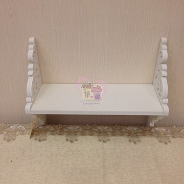 一字壁掛架-白-中