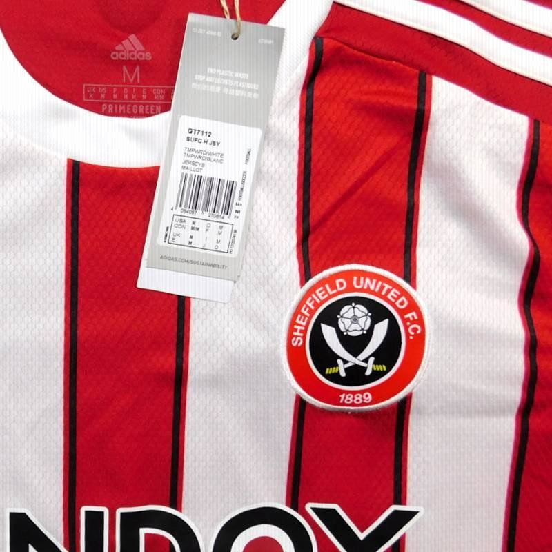 アディダス シェフィールドユナイテッド ユニフォーム 2020/21 ホーム O アディダス シェフィールドユナイテッド ユニフォーム 2020/21