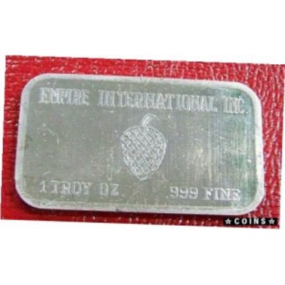 アンティークコイン Empire International Inc. Acorn Bar 1 Troy oz