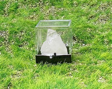 小小能量礦石擺件-可愛精緻小迷你白水晶簇 能量 辦公室 療癒擺件