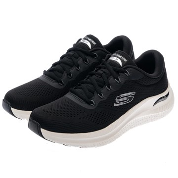 【SKECHERS】ARCH FIT 2.0 休閒鞋 男鞋 黑色-232700BKW