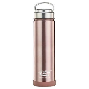 MiyAco 米雅可 經典 316不銹鋼廣口真空保溫瓶  玫瑰金色  750ml  1個