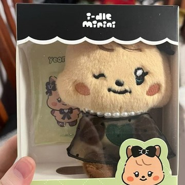新款GIDLE快閃女團MINI盒裝公仔宋雨琦葉舒華公仔帶盒包裝