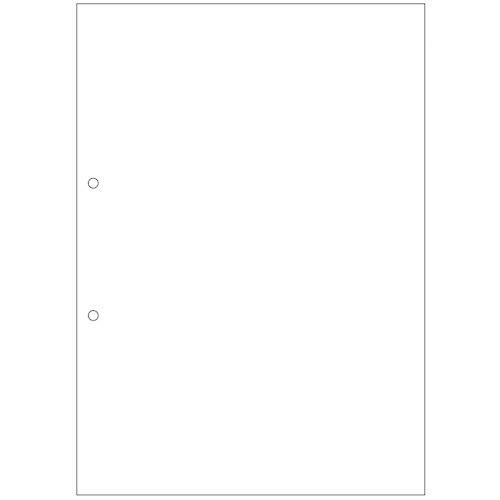 マルチプリンタ帳票(FSC森林認証紙) A4白紙 2穴 1セツト(1000枚:500枚×2箱)