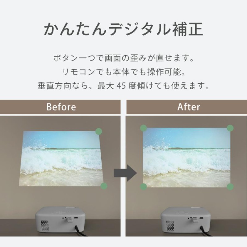 ホーム プロジェクターProjector 100ANSIルーメン1080P