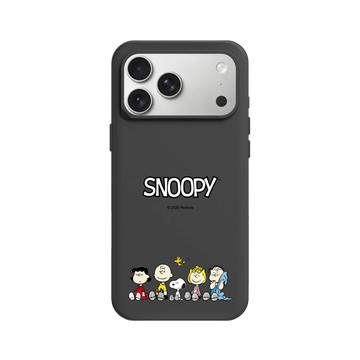 iPhone 17 Pro Max SolidX 黑 - 史努比 Snoopy - 經典-Snoopy齊聚時光