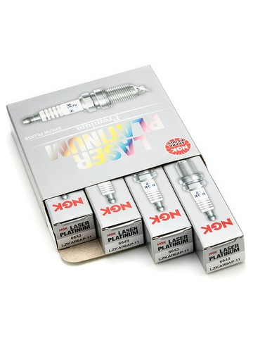 NGK鉑金火花塞 LZKAR6AP-11 6643 4支裝 適用于天籟騏達藍鳥軒逸-加LINI購買享優惠