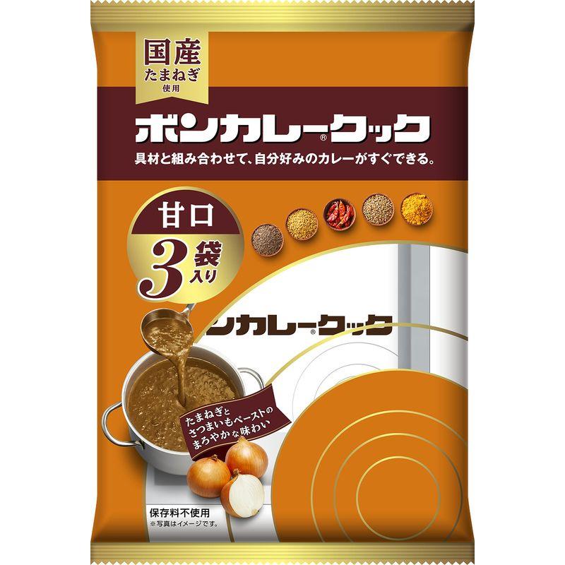 大塚食品 ボンカレークック 甘口 450g(150g×3袋)×4 個 調理用 レトルトカレー