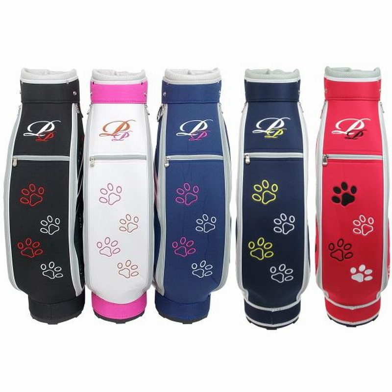 PUPPY'S PAW 仔犬の肉球 レディース キャディバッグ 7.5型