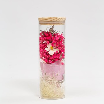 伴你一生 永生花玻璃罩(永生花乾燥花)