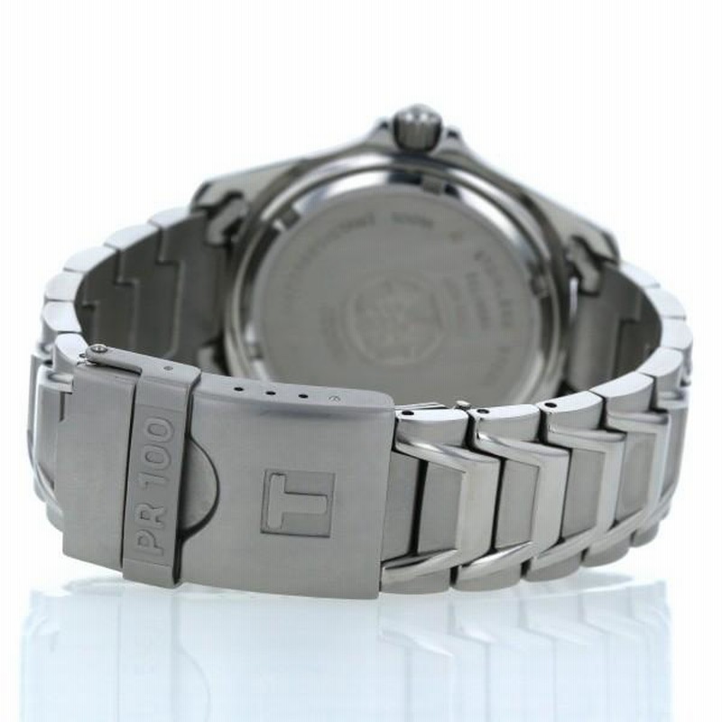 TISSOT PR100 QUARTZ BLACK DIAL P660/760 SWISS MEN'S FULL