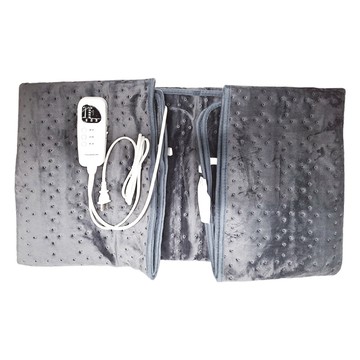 THOMSON 湯姆盛 微電腦溫控雙人電熱毯  水晶超柔面料  雙螺旋發熱線  毯身可機洗  五段溫度控制  8小時定時  1600 x 1400 x  6mm