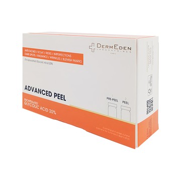 DERMEDEN 得美登 20%果酸淨白煥膚組 雙劑型設計 先修護後煥膚  1盒