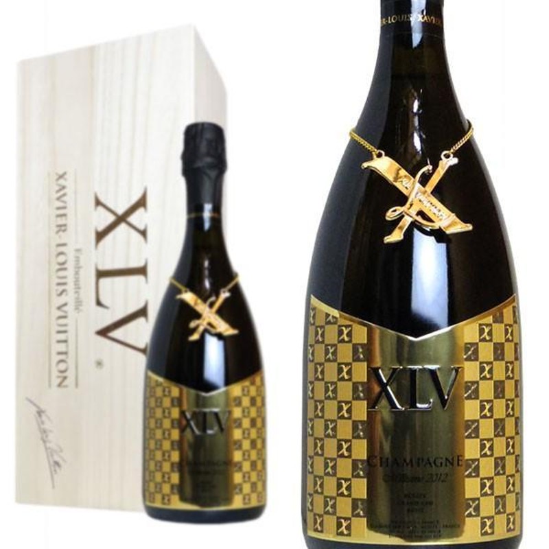 XLV ザビエ・ルイヴィトン　シャンパン3本セットXLV3本セット