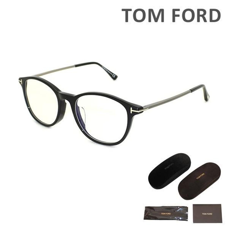 トムフォード メガネ 伊達眼鏡 フレーム FT5553F-001 TOM FORD メンズ