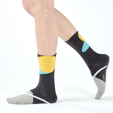 賽末決勝 中筒襪 - 深灰(F)