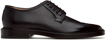 Maison Margiela 黑色 Tabi 德比鞋