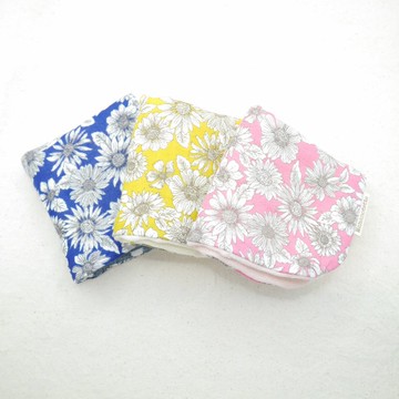 蓬鬆柔軟八重紗手帕 / 優雅花卉 - Elegant Flower - / L・20×20cm / Fuwamoko