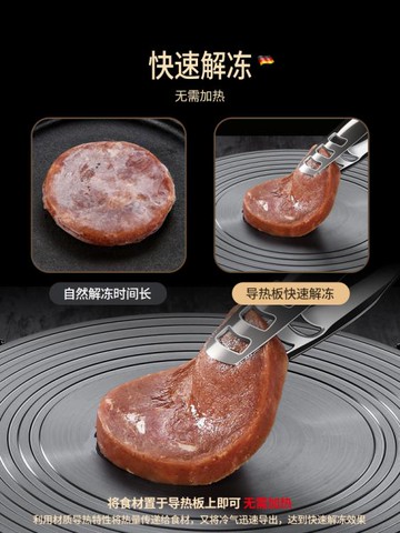 德國廚房煤氣灶導熱板家用燃氣灶導熱片解凍防鍋底燒黑節能導熱盤 免運開發票