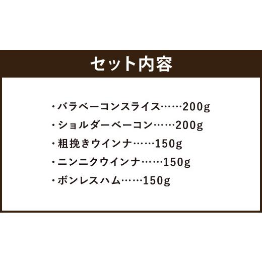 ふるさと納税 岩手県 二戸市 ハム5点セット