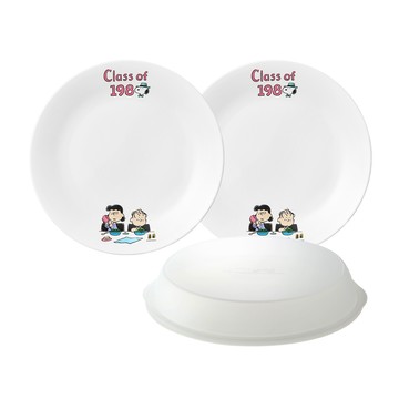 【美國康寧 CORELLE】SNOOPY史努比 10吋餐盤組 -陽光早午餐(C02)