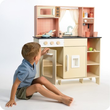 美國 Mentari - 豪華多功能廚房組(奶茶色)