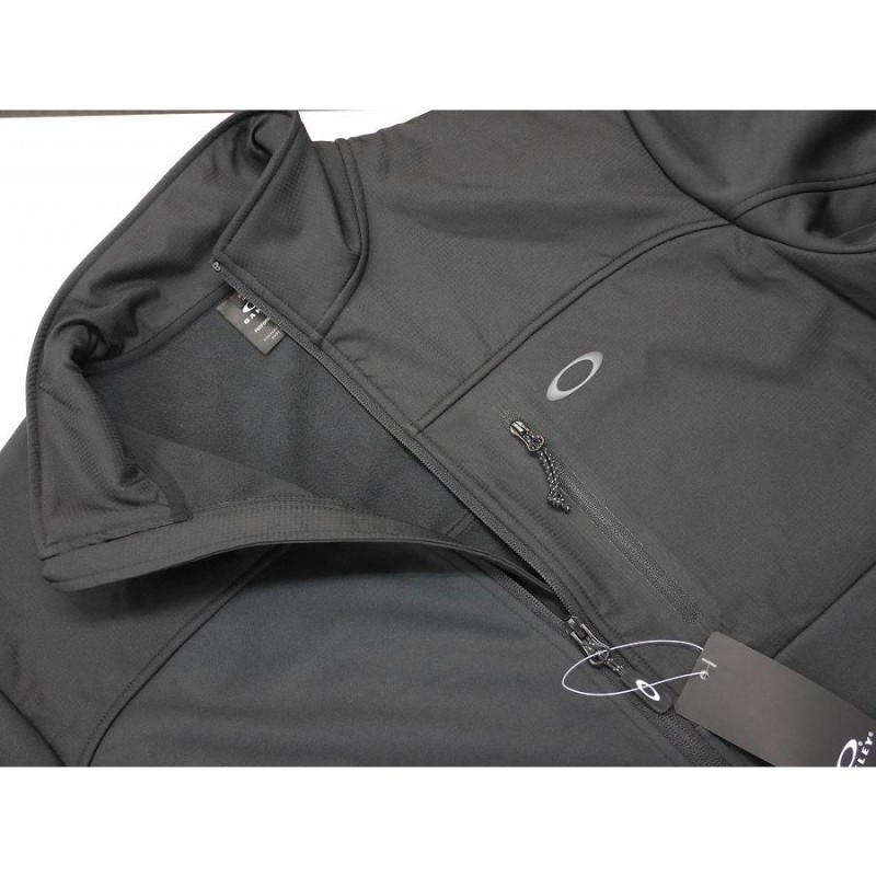 23 OAKLEY ミドルレイヤー WHISTLER RC SWEATSHIRT - BLACKOUT 