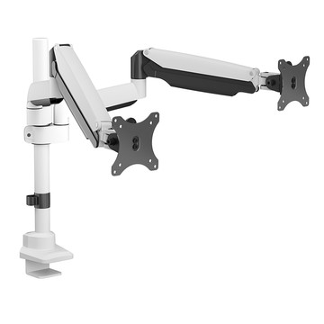 Camel Mount 貼壁式 優質雙螢幕支架 CMA2V 白色 1入  1個