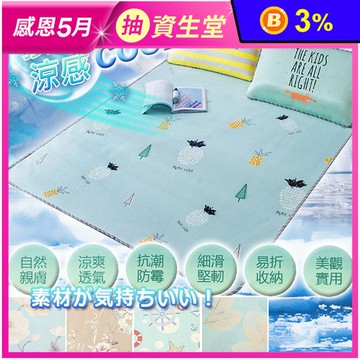 專櫃級酷夏涼感冰絲蓆