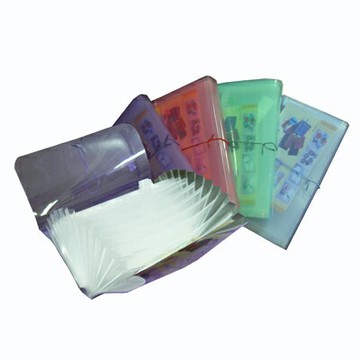 【文具通】CK PP風琴夾小果凍紅 L1180081【APP滿額下單10%點數(單一帳號最高1000點)】4/30止
