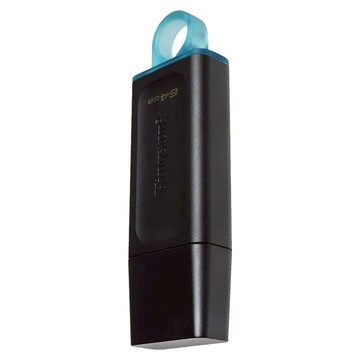 Kingston 金士頓 USB 3.2 隨身碟 鑰匙環 藍色  64GB  1個