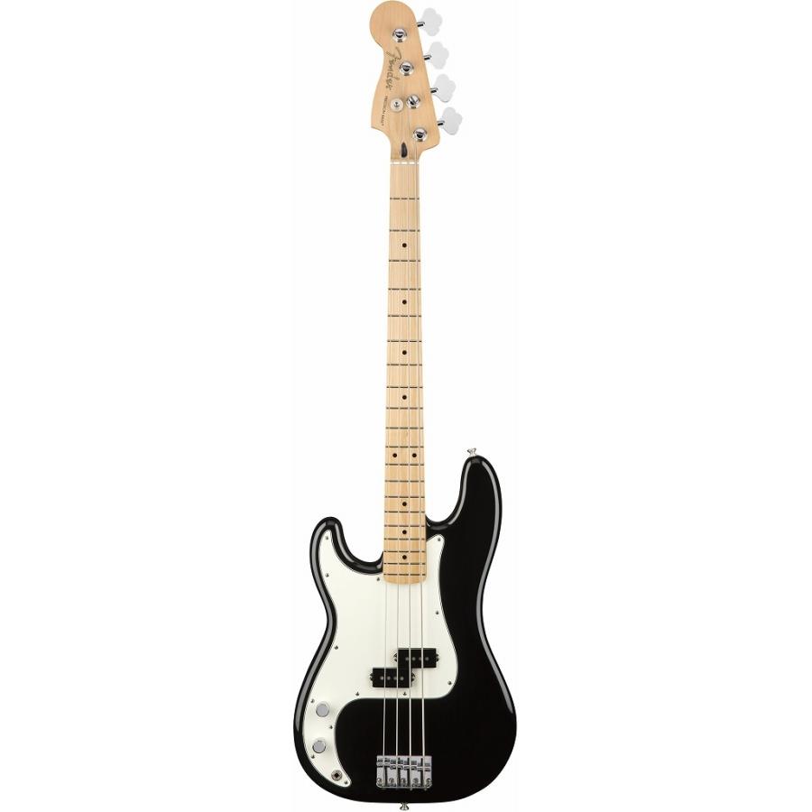 Fender   Player Series Precision Bass Left-Handed Black Maple VOXヘッドホンアンプ付属エレキベース初心者セット(YRK)