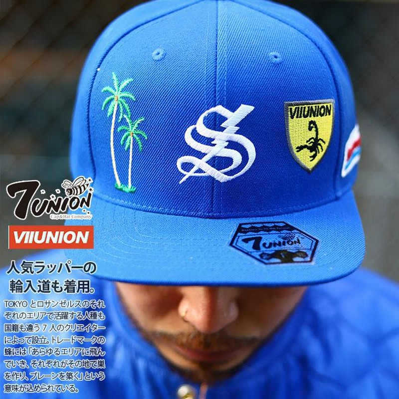 7union キャップ セブンユニオン 帽子 cap 深め スナップバック