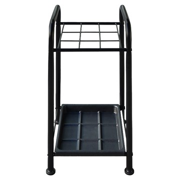 HOPMA 合馬家具 簡約9格鐵製傘架 Y-U009IBK  1個  291 x 263 x 547mm  黑色