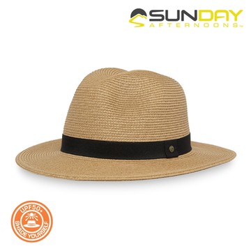 Sunday Afternoons 抗UV防曬透氣羅緞紳士帽 S2A27040C【古銅色】